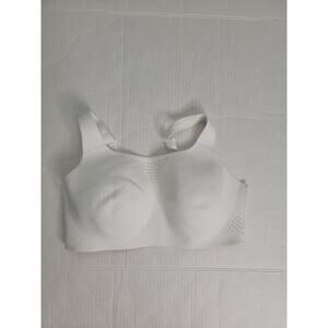 Victorias Secret VSX Featherweight Max Sport Bra SZ 40DD Wireless White